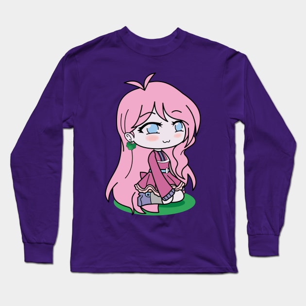 Gacha Life Series - Ava cheerful girl Long Sleeve T-Shirt by UwU Kitty